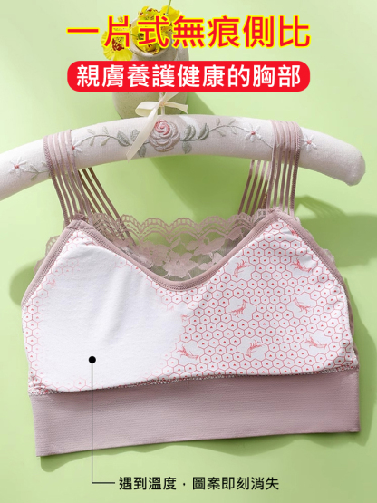 法式性感美背蕾絲胸罩
