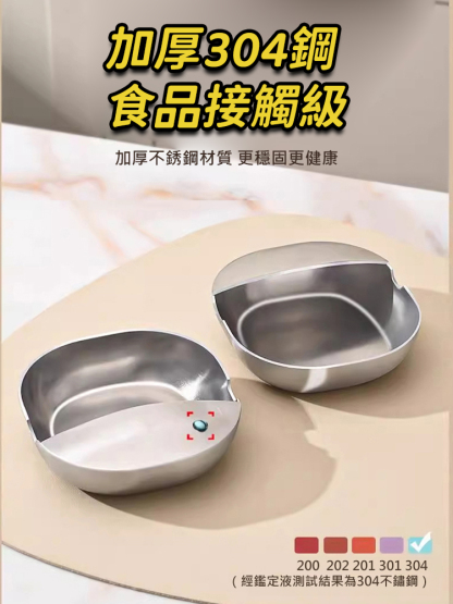 【一盤多用】不銹鋼湯匙托盤，廚房檯面告別黏膩，衝即淨不費力，耐用50年，煮飯都清爽