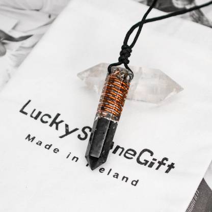 エリート シュンガイト オルゴナイト ペンダント 調節可能 5g EMF 保護ネックレス