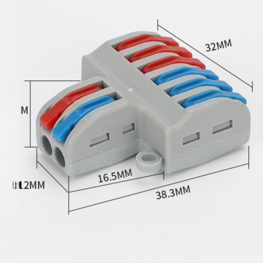 可重複使用快速接線端子