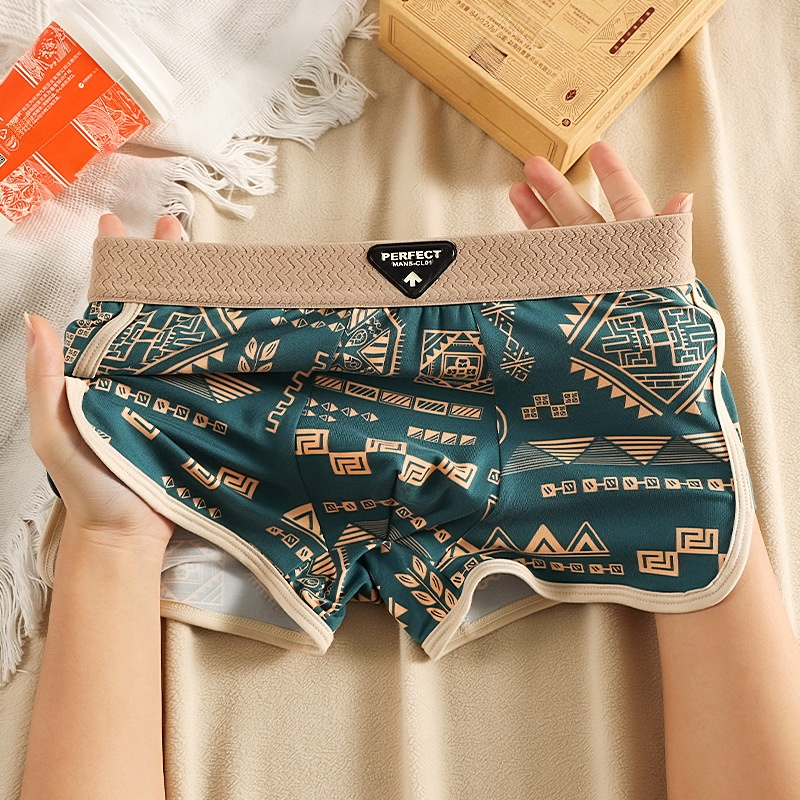 復古男士平角褲