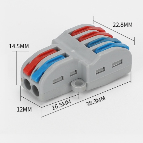 可重複使用快速接線端子