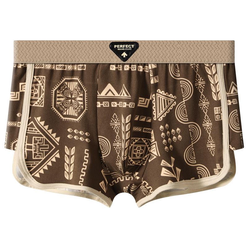 復古男士平角褲