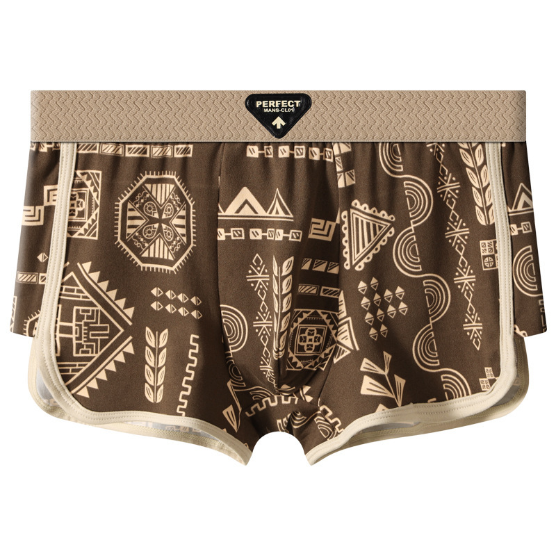 復古男士平角褲