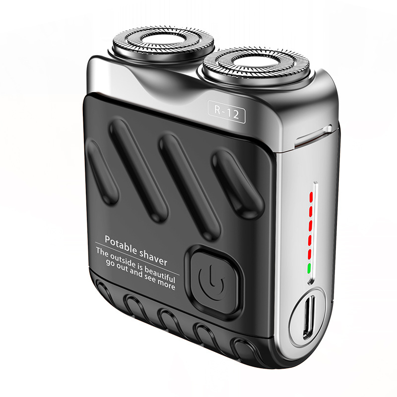 【Top Seller Around the Globe🏆】Rotary Dual-Ring Electric Shaver Razor