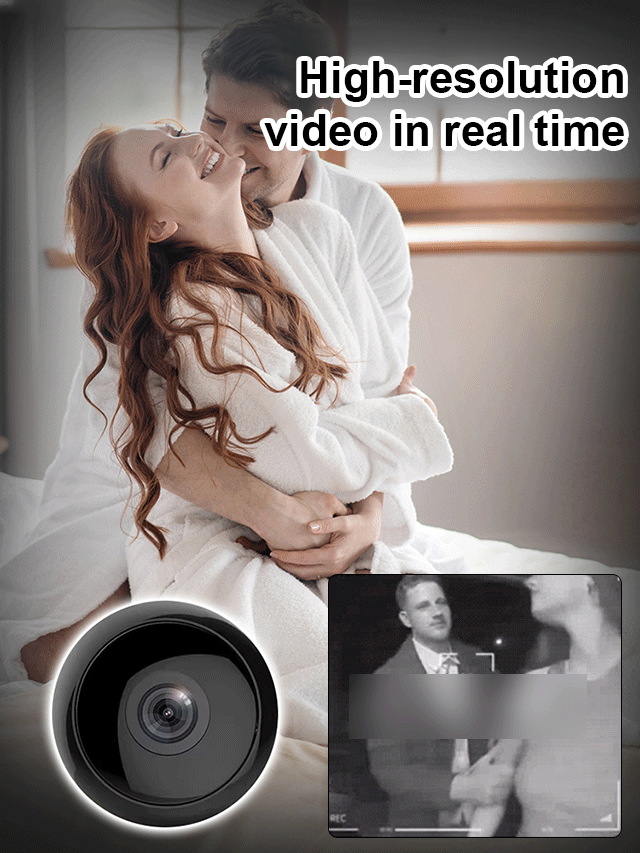 💗【Invisible Guardian】🎥MiniCam™ - World’s Smallest Wireless Security Camera！🏅 Professional-Grade Infrared Night Vision！