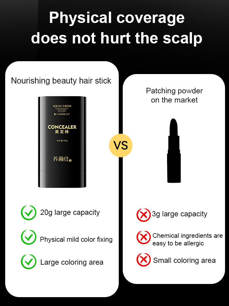 NaturalTouch™ 48-Hour ColorLock Dye Comb - Effortless, Natural-Looking Hair