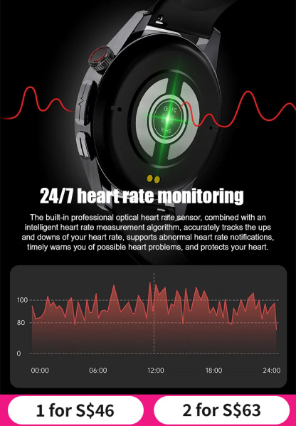 Steel strap Watch4 Pro blood sugar watch