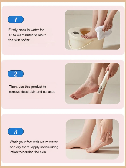 【Baby-Soft Feet】FootRevive™ - Gentle on Skin, Tough on Cracks! - Salon-Quality Results at Home!
