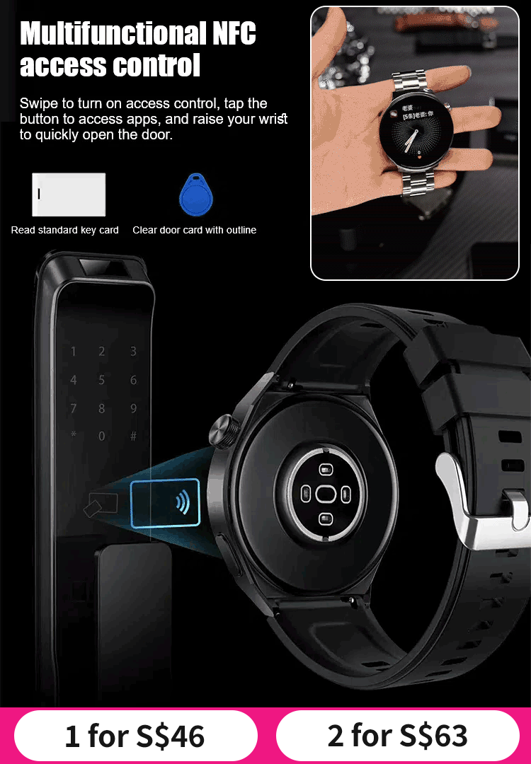 Steel strap Watch4 Pro blood sugar watch