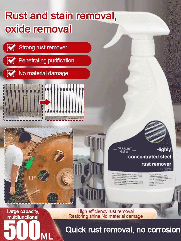 ⚡️ RapidRust Pro - Powerful Rust Remover for Steel