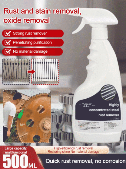 ⚡️ RapidRust Pro - Powerful Rust Remover for Steel