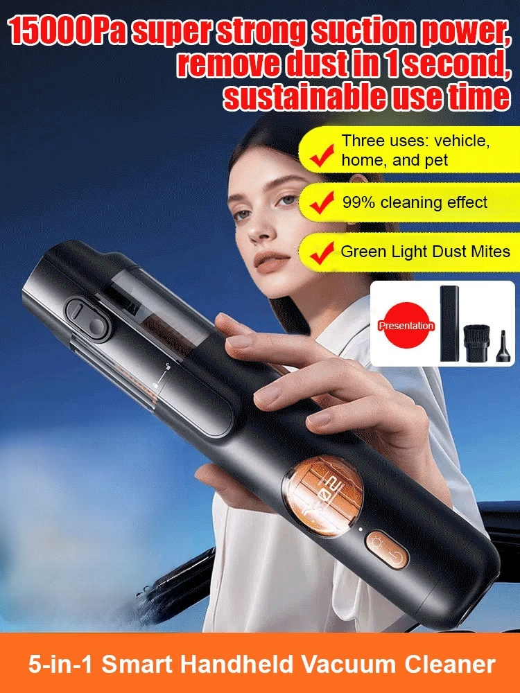 ⚡CleanPro™ 5-in-1 Vacuum & Blower - 3 Seconds to Dust-Free, 3 Minutes to Brand New!45,000Pa of Raw Power!