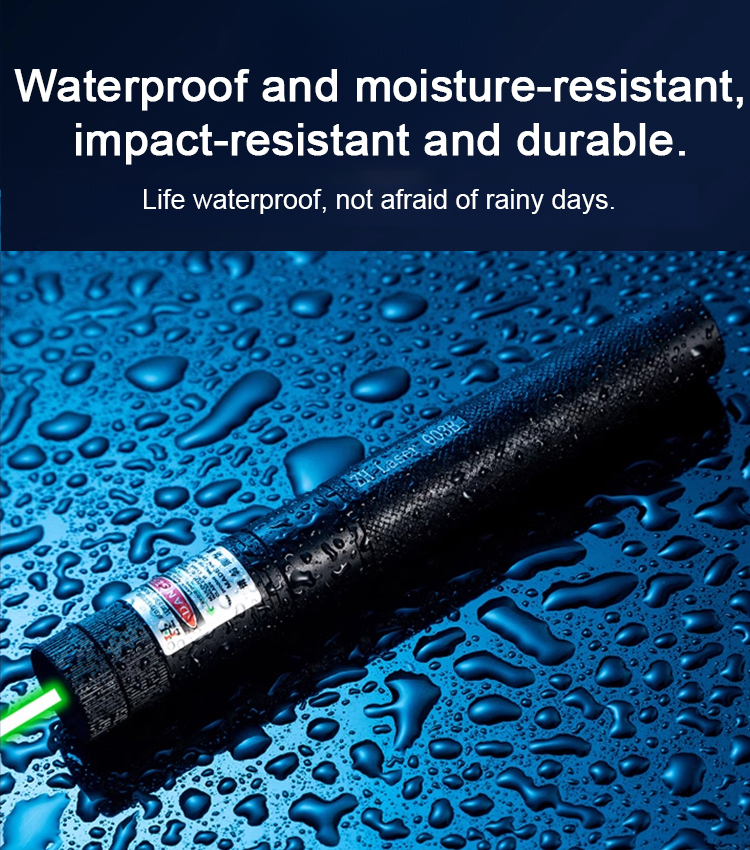 NASA-Approved Red & Green Laser - 1 Sec Ignition, 2km Range, Waterproof!