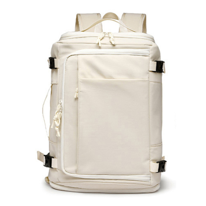 [Hold the whole world] Box-style large-capacity luggage backpack