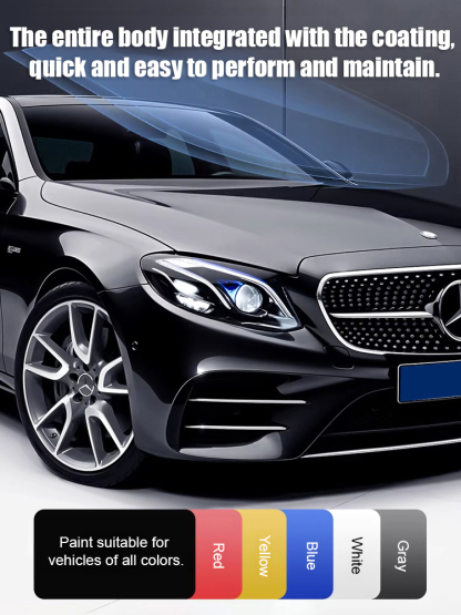 🌐Ultimate 5-in-1 Car Nano Coating Spray | Hydrophobic Ceramic Shield, Scratch Repair & High-Gloss Shine | Waterless Wash & UV Protection