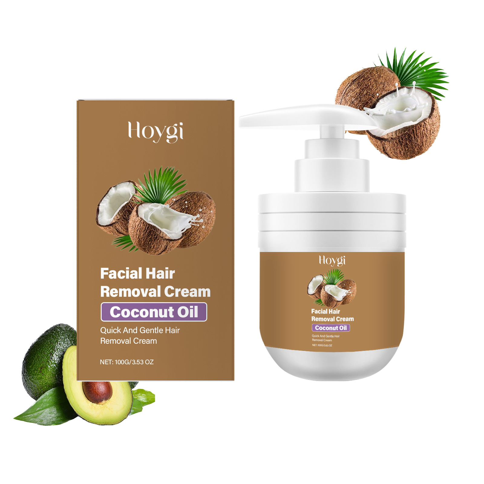 【Intimate Care Solution】🥥🍃🏅PureGlide™ - Safe for Your Most Sensitive Areas！100% Sting-Free Hair Removal！Gentle Coconut Formula for Silky Skin！
