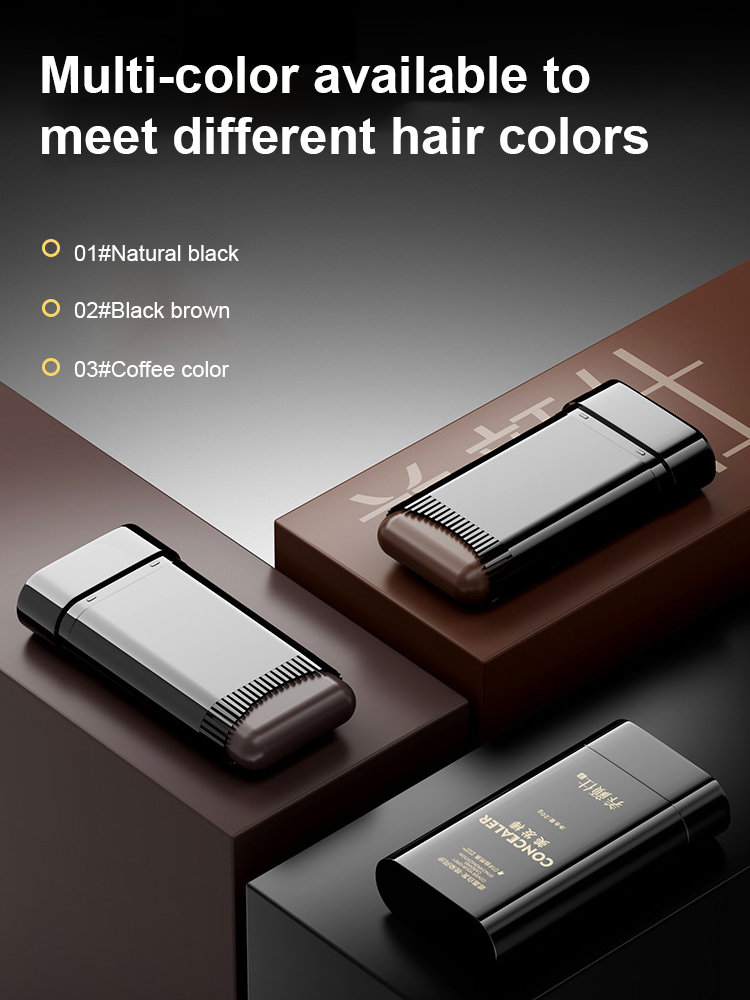 NaturalTouch™ 48-Hour ColorLock Dye Comb - Effortless, Natural-Looking Hair