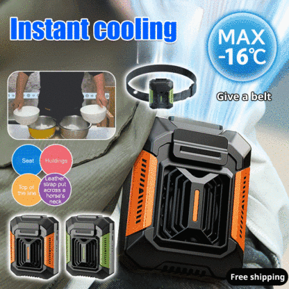 ❄️🥶CoolWave™ Outdoor Cooling System - Full-Body Relief with Flashlight & Rechargeable Belt