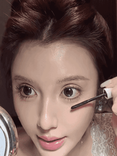 VIPABC new barbell double-headed mascara waterproof, long, curled, non-smudged, thick and natural