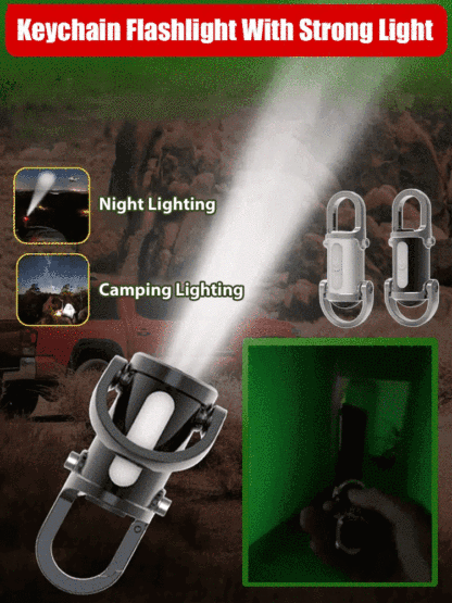 KeyLite™ Waterproof Keychain Light - Blinding Brightness in Your Pocket☀️
