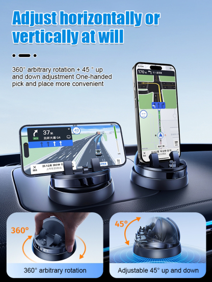 🚙Car dashboard navigation car cell phone holder