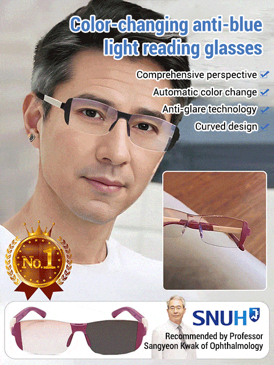 👓Smart Zoom Color-Changing Reading Glasses