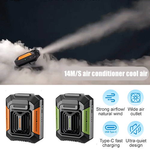 ❄️🥶CoolWave™ Outdoor Cooling System - Full-Body Relief with Flashlight & Rechargeable Belt