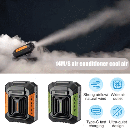 ❄️🥶CoolWave™ Outdoor Cooling System - Full-Body Relief with Flashlight & Rechargeable Belt