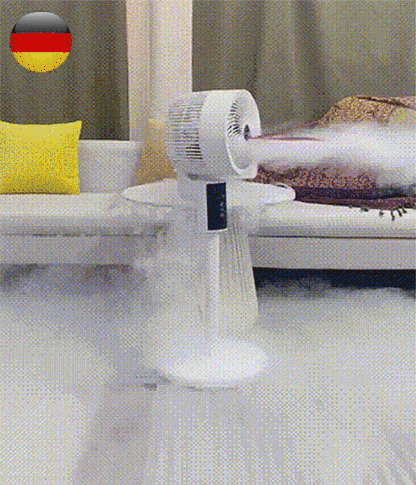 TurboQuiet™ Floor Fan - 3-Second Fast Cooling with Ultra-Quiet Performance