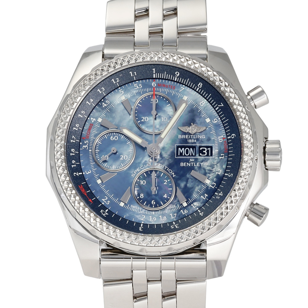 ブライトリング BREITLING ベントレー GT マザーオブパール 日本限定