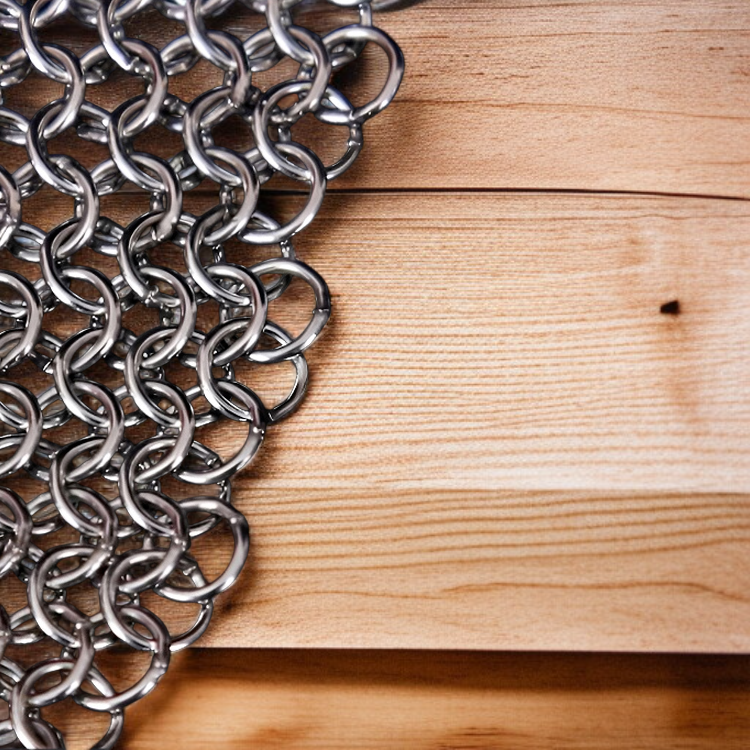 Stainless steel cleaning cloth