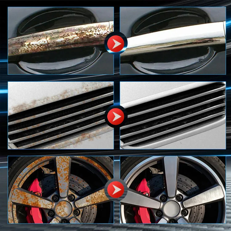 This revolutionary rust remover has sold millions worldwide. ✨ Just spray it on metal, and it removes rust in 3 seconds without residue. ⚡ No sandpaper or tools needed, and it prevents rust for fifty years. 🔥