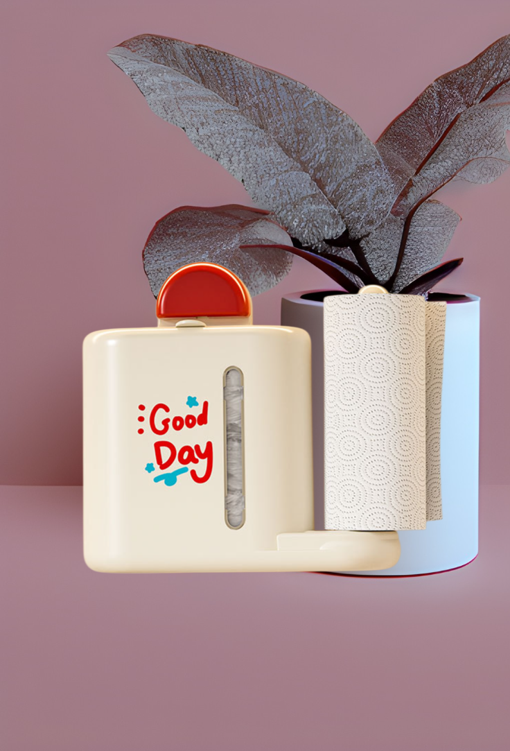 Fresh-keeping bag style shoe cover with suction cup design