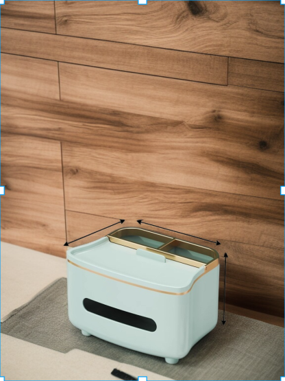 High-end handmade light luxury tissue box