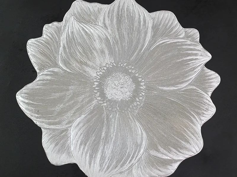 JS-[220° high temperature resistance] flower heat-proof and waterproof hot stamping insulation mat