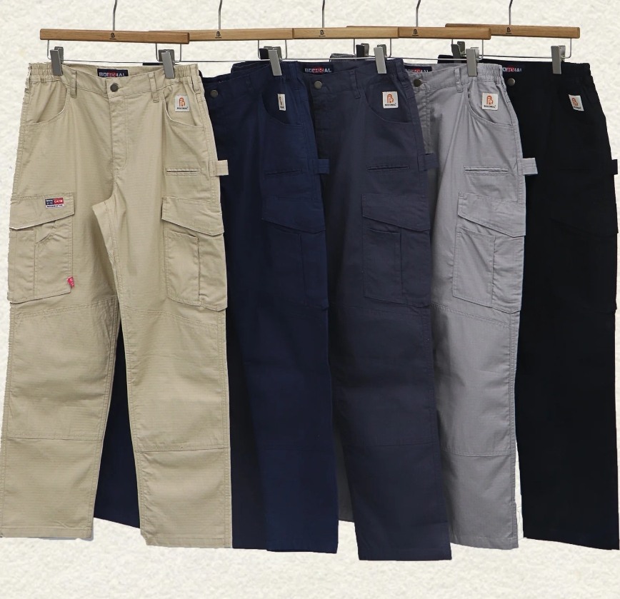 6OZ Light Weight Rip Stop Cargo Pants-9 Pockets(2)
