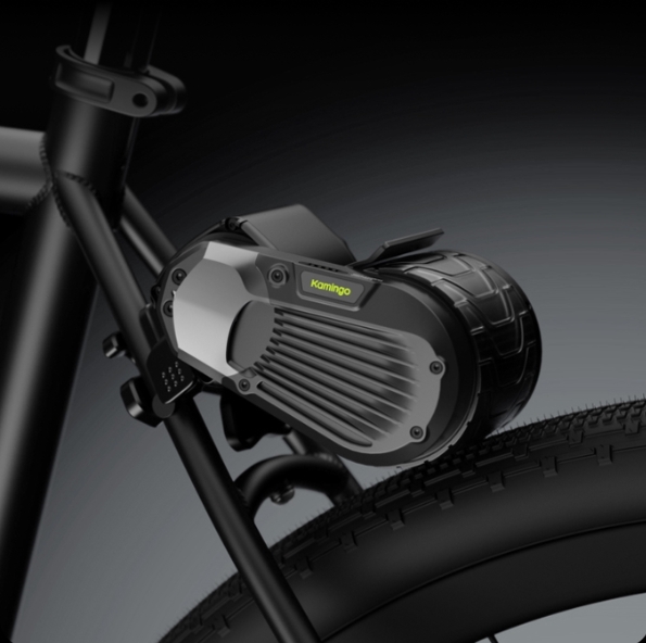 Kamingo Turn Your Bike into a 750W E-bike in 10 Sec Instant Install | 750W Peak Power | 55 mi (90 km) Range | Cruise, Assist, & Standby | Ultralight |Water-Resistant |Regenerative Braking