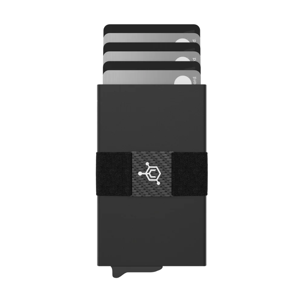 50,000 sold!---⚡2025 New CODE 118 Wallet - Premium Automatic Smart Wallet, RFID Shielding, 6061-T6 Aircraft Grade Aluminum, Genuine 3K Carbon Fiber