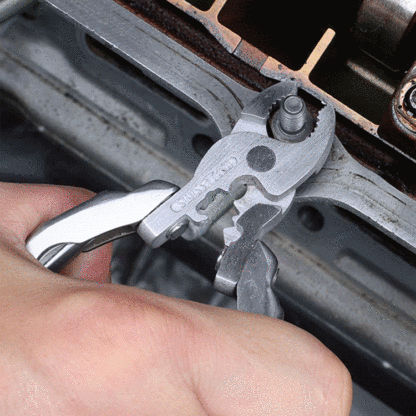 Mini Multi-Purpose Pliers Stainless Steel 9-in-1 Turtle Back Pliers