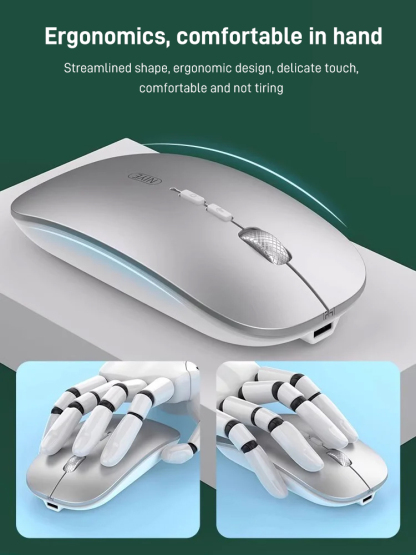 [Can type 500 words in one second] Black technology voice dual-mode mouse ✅A new generation of wireless productivity.