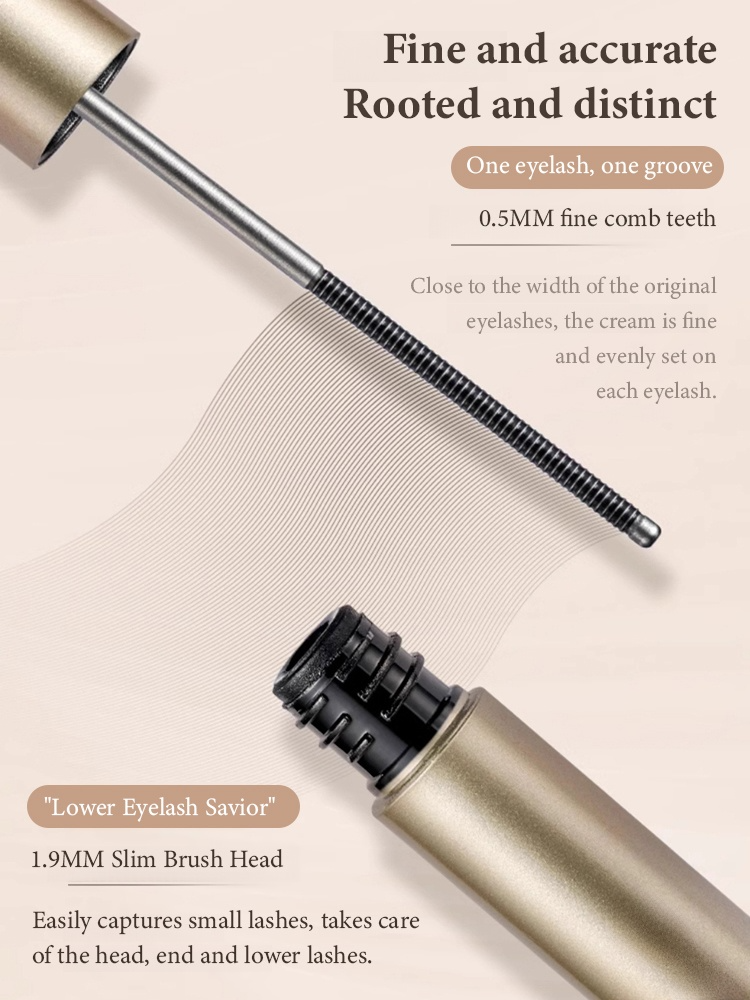 Little Steel Pipe Non-Smudge Mascara🌸waterproof and sweat-proof, even for beginners