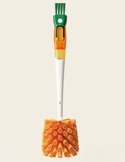 [One cleaning is equivalent to five] 5-in-1 long-handled cup brush