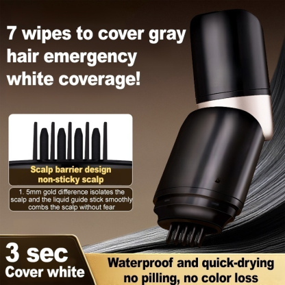 [Cover gray hair in one second] Waterproof and sweat-proof hair pen💄 Waterproof and sweat-proof, does not damage hair or scalp