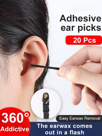 Disposable Adhesive Ear Cleaning Swab, Effortlessly Removes Dirt and Debris