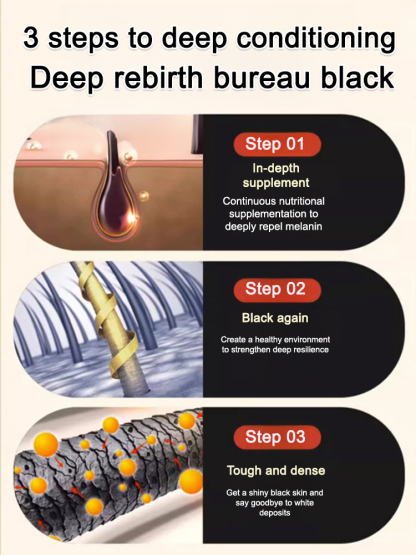 【One pill a day for a black head】Ganoderma Lucidum Black Tablets