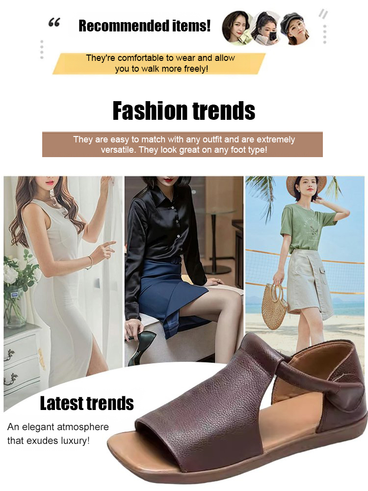 Handmade leather sandals🌟 Luxuriously soft and durable, they retain their shape for up to 20 years