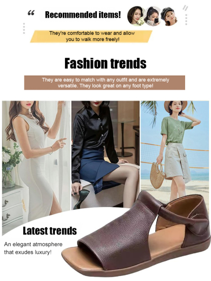 Handmade leather sandals🌟 Luxuriously soft and durable, they retain their shape for up to 20 years
