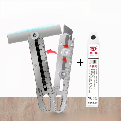 Ten-in-one multifunctional all-steel utility knife✅Multi-function ✅Sharp and durable ✅Must-have at home
