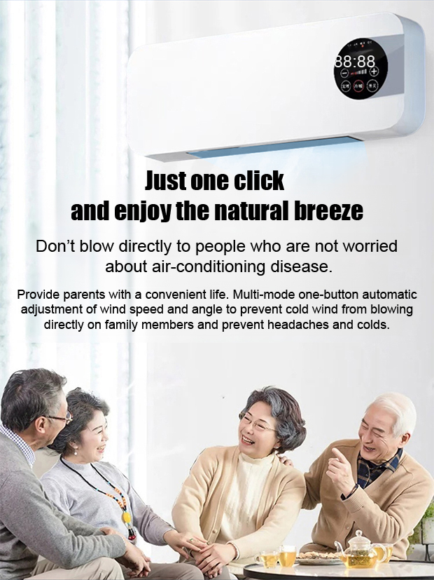 ❄️Portable wall-mounted mini air conditioner for home use❄️Cool all summer